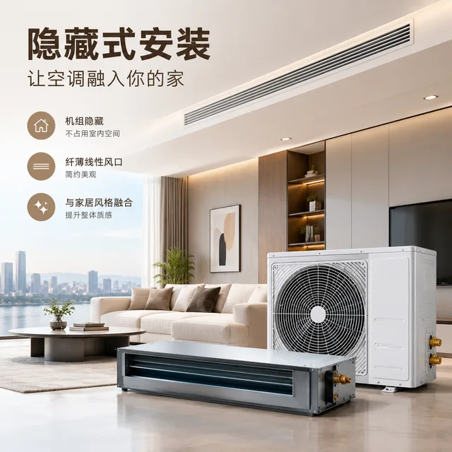 隐藏式安装 · 不破坏装修