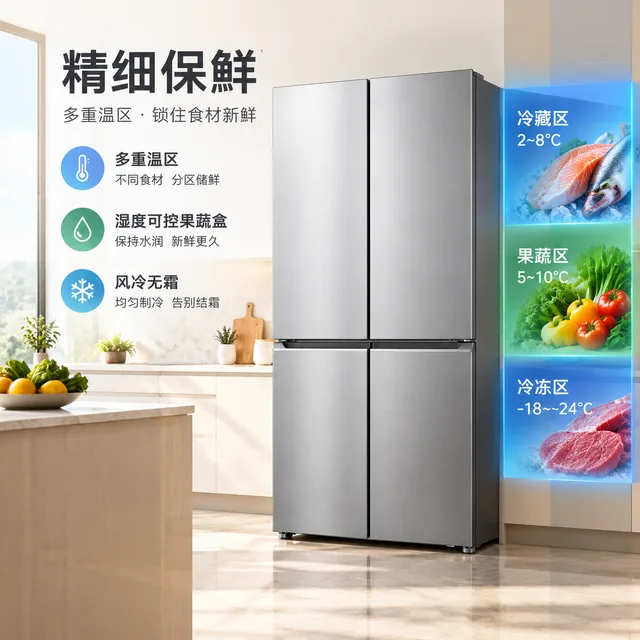 多商品批量 · 精细保鲜 · 食材更新鲜