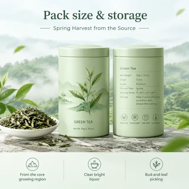 开箱图 · 产区春茶 · 鲜爽回甘
