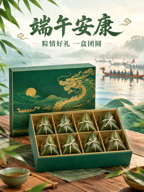 详情页 · 端午粽子礼盒