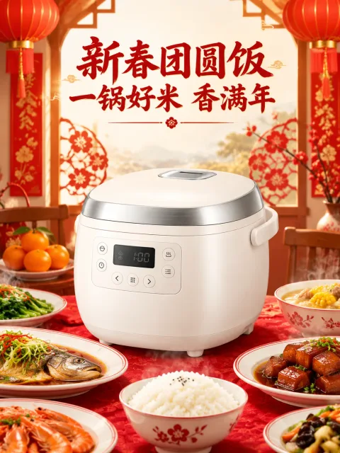 节日主题 · 春节电饭煲